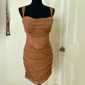 Oh Polly Corset Mini Dress